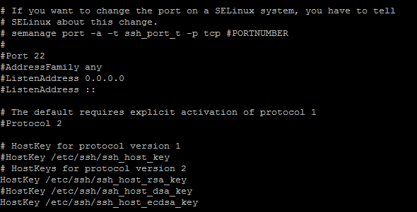 Change SSH Port On The Server-1