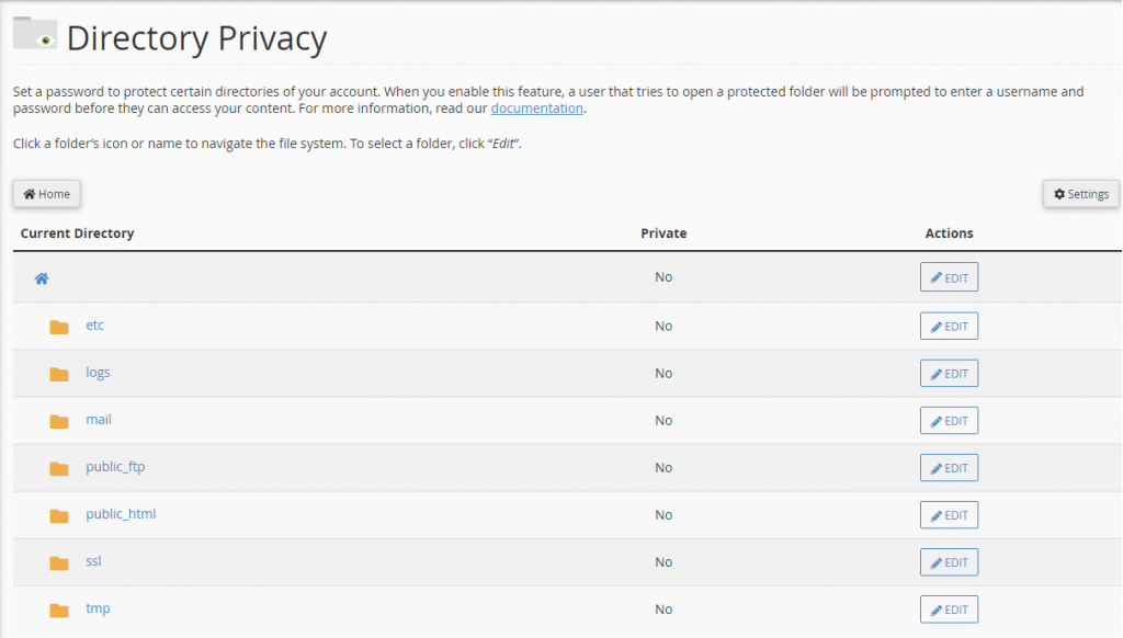 Create a firewall in cPanel-2