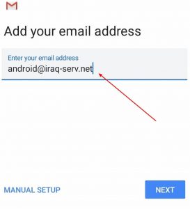 setup a mail account for Android-6