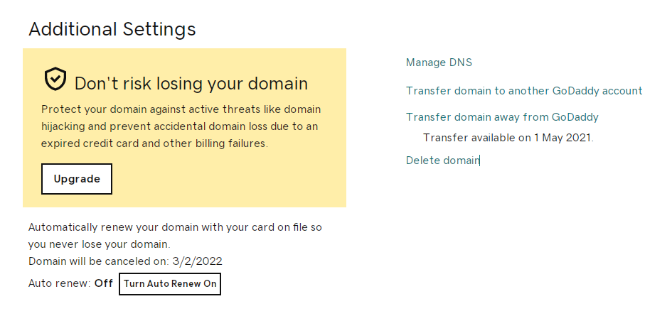 طريقة تغيير DNS على جودادي الخطوة الثالثة